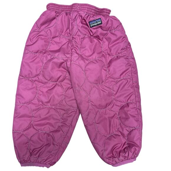 Patagonia Other - Patagonia Baby Reversible Puff Ball Winter Snow Pants Quilted ~Size 12 Months
